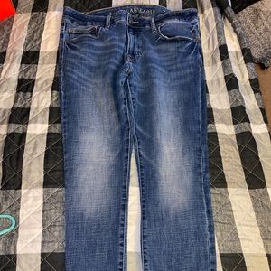 American eagle skinny flex jeans. size 36X30
